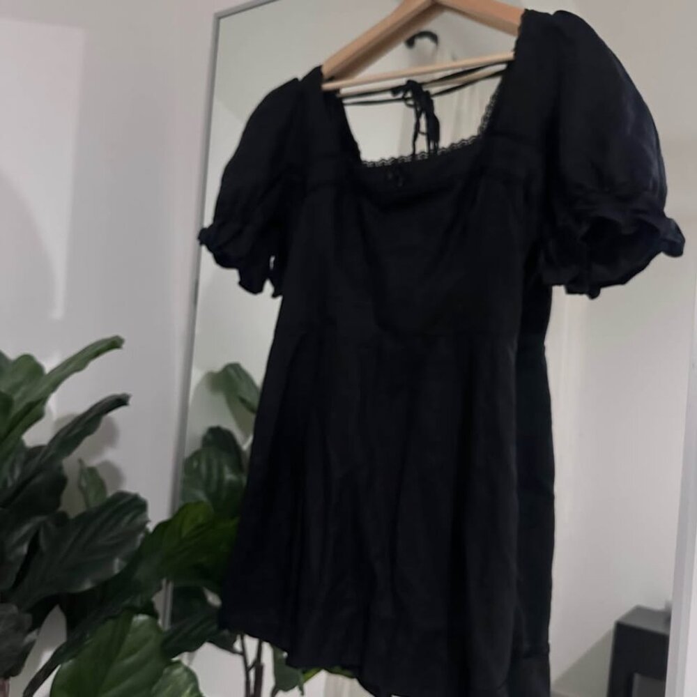 Reformation Evianna linen mini dress | Size 12